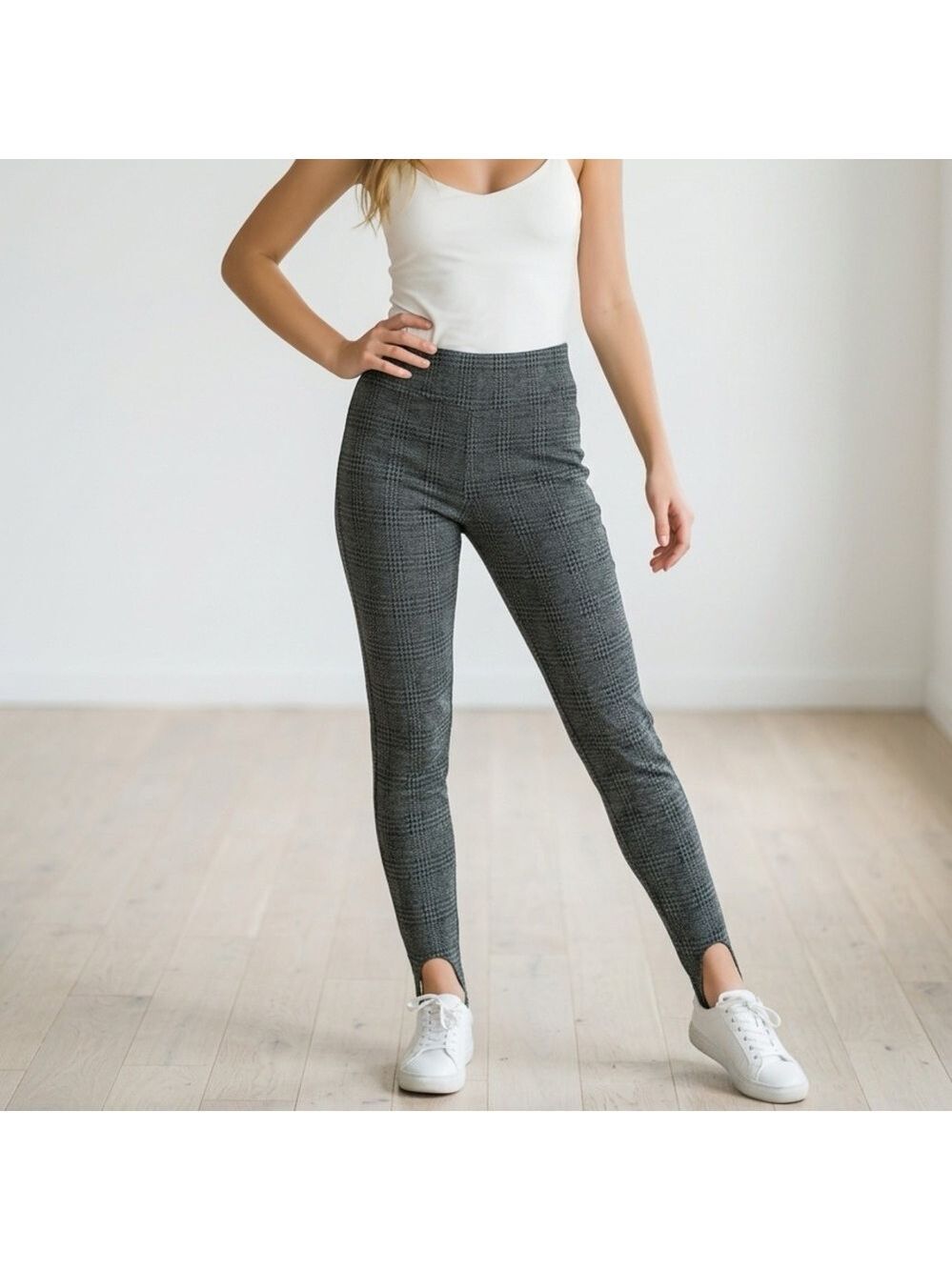 A new day business print leggings medium